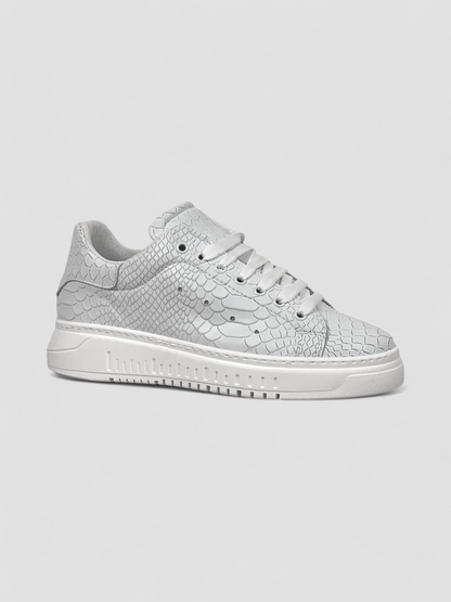 Sneakers fondo Army stile Anaconda colore bianco